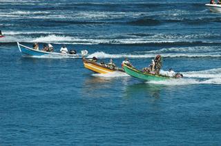 Pescadores de Rincón dirigen la Procesión de la Virgen del Carmen. / Foto por: Ruperto Chaparro